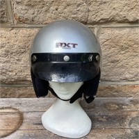 RXT #39 Silver Open Face Helmet