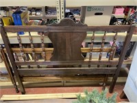 twin size bed frame wood headboard/ foot board