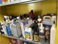 Chemicals shelf lot (in flammables container)