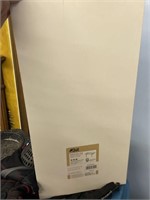 white new shelf board 11.8 x 23"