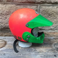 Arai Orange Green Open Face Helmet