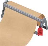 $40  24in Paper Roll Cutter - Serrated Blade