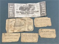 COLLECTION OF EARLY NORTH CAROLINA PAPER MONEY