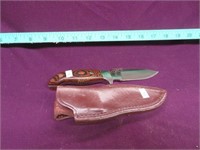 Lakota Hawk Fixed Blade Knife w/ Sheath