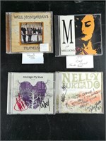 (4) Signed CD's Well Hungarians, Courage My Love,.