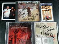 Signed Music Items Livingston Taylor, Zack Taylor,