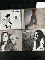 (4) Signed CD's: Chloe Day & Erin Bode