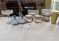 Stang Art Glass Vase Cups

 Glass Pedestal Dish