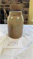 Antique Stoneware Jar with Lid