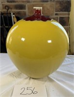 Chinese Yellow and Brown Pottery Vase
