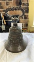 Antique Heavy Bronze Convent Bell