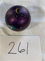 Paperweight Lundberg Studios 1993 Universe Moon