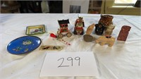 Assorted Miniature Decor, Fetishes, & Asian