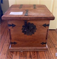 Small Wood Latching Chest