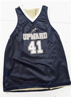 Basketball jersey blue/gold Youth Med Upward 41