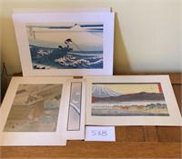 Japanese Woodblock Print Collection 
11 prints