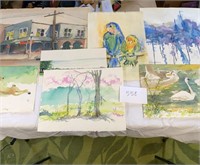 Original Watercolors
 Rita Matthes, Peters & More