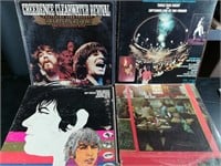 (12) Classic Rock Albums Byrds, 3 Dog Night