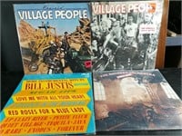 (6) LPs Everly Brothers Reunion, Village People
