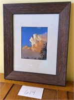 Signed Cloud Print by Jerry Brown
