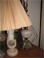Old electric lamps lot