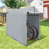 6 x 3Ft Outdoor Storage Shed for Bike  Mower