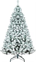 $55  Snow Flocked Christmas Tree