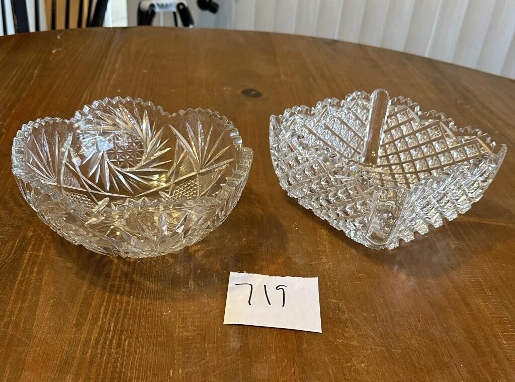 Cut Glass Bowls