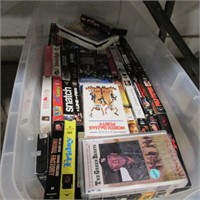 BOX OF ASST VHS MOVIES