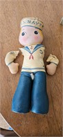 Antique US Navy Doll