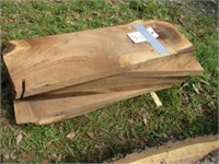 688) 7- 1 1/2"x9"x30" black walnut