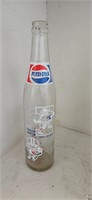 Vintage 1977 Iowa Hawkeyes Cyclones Pepsi Bottle