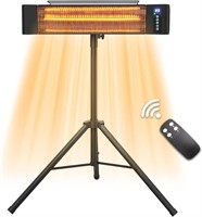 $160  WEWARM Infrared Patio Heater  1500W  Indoor