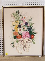 Still Life Needlepoint Picture