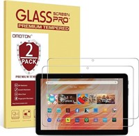 [2 Pack] OMOTON Screen Protector for Amazon Fire H