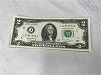 2017 U.S. $2 Dollar Bill