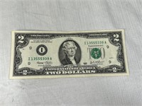 2003 U.S. $2 Dollar Bill