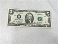 2003 U.S. $2 Dollar Bill