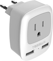 European Travel Plug Adapter, TESSAN International