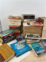 lot of books -LIFE world library with tote