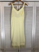 VINTAGE DURELLE LINGERIE SLIP DRESS SIZE 36