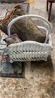 Wicker Magazine Rack