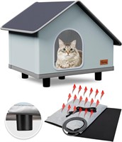 $90  Toozey Elevated Heated Cat House