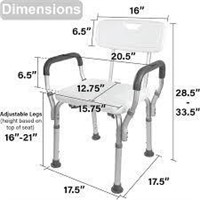 $90  Vaunn Medical Tool-Free Assembly Spa Bathtub