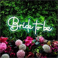$60  Bride To Be Neon Sign  LED  22*8 inches