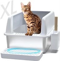 $130  Stainless Steel Litter Box  Extra Large