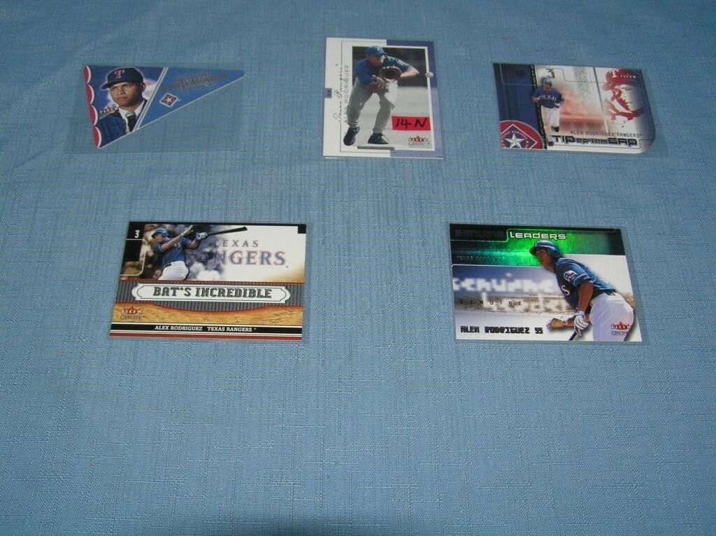 Collection of Alex Rodriguez all star baseball car