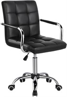 $65  Yaheetech Swivel Desk Chair - Faux Leather