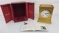 Chelsea carriage clock, keeping time w/ case