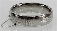 Sterling bangle bracelet